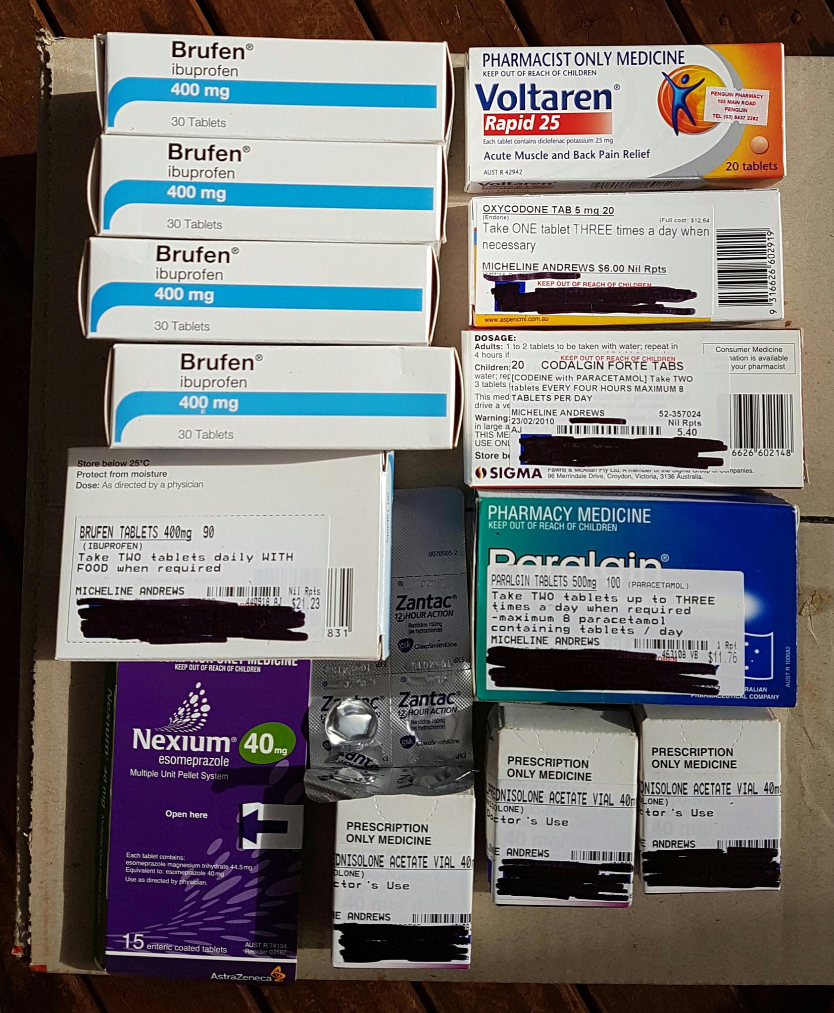 Decluttering my medication