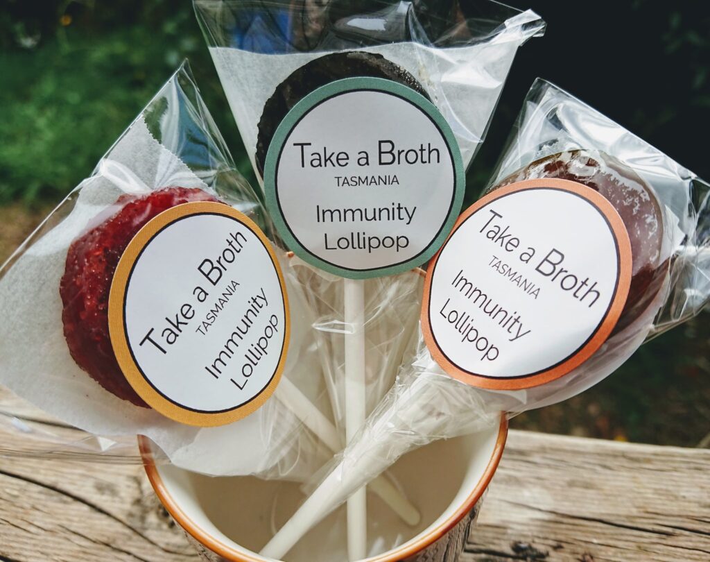 Immunity Bone Broth Lollipops