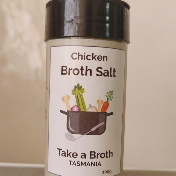 Chicken Broth Salt Healthy Chicken Salt Glass Shaker