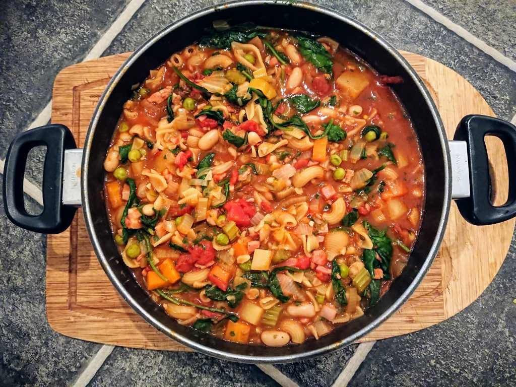 Easy Minestrone with Bone Broth