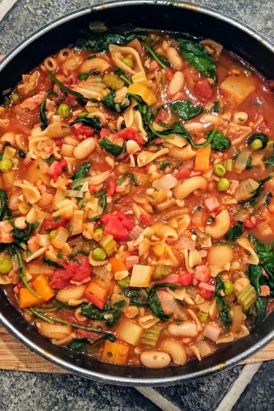 Easy Minestrone with Bone Broth