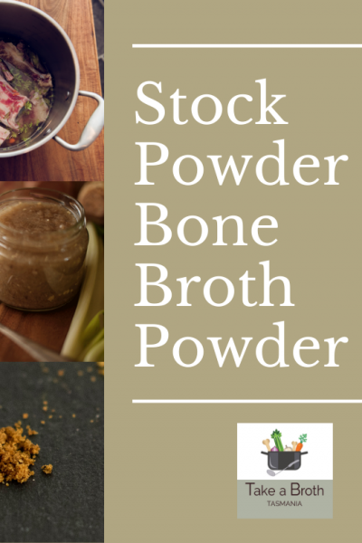 Stock Powder VS Bone Broth Powder