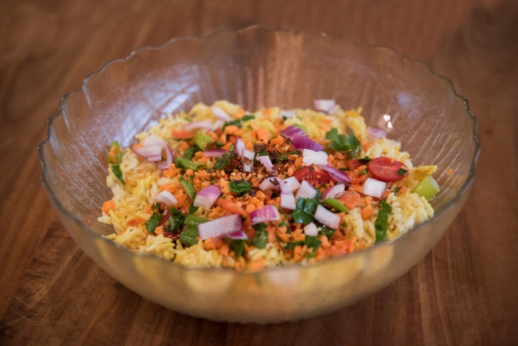 Resistant Starch Rice Salad