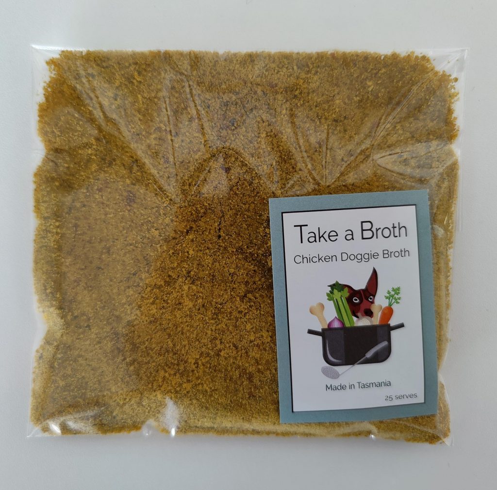 Doggie Broth Powder bone broth for dogs