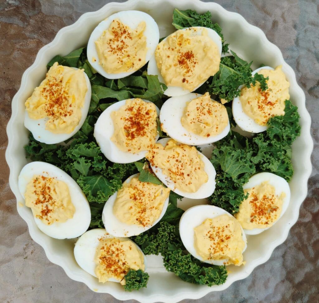 Devilled Eggs Recipe with a BBQ Flavoured Twist