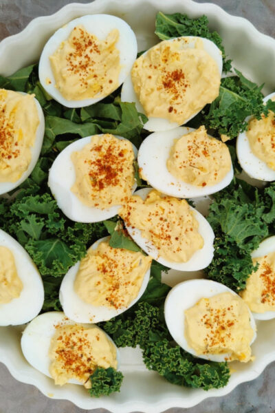 Devilled Eggs Recipe with a BBQ Flavoured Twist