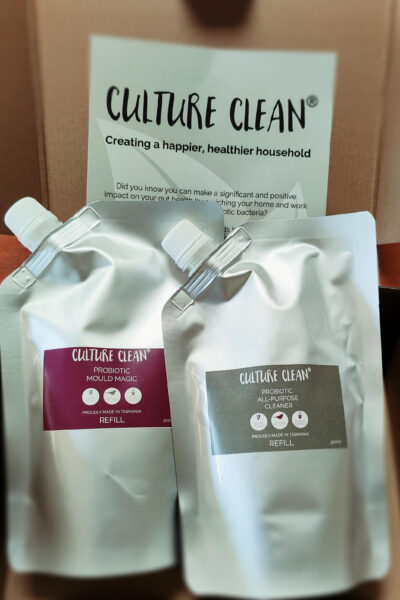 Sustainable Cleaning with Culture Clean sustainable Tasmanian small business artisan