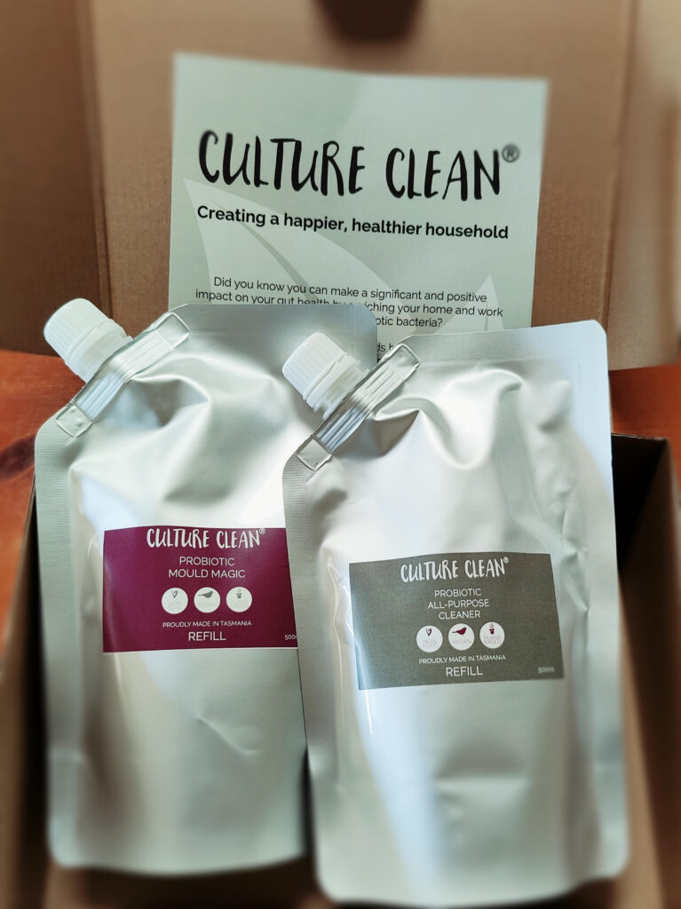 Sustainable Cleaning with Culture Clean sustainable Tasmanian small business artisan