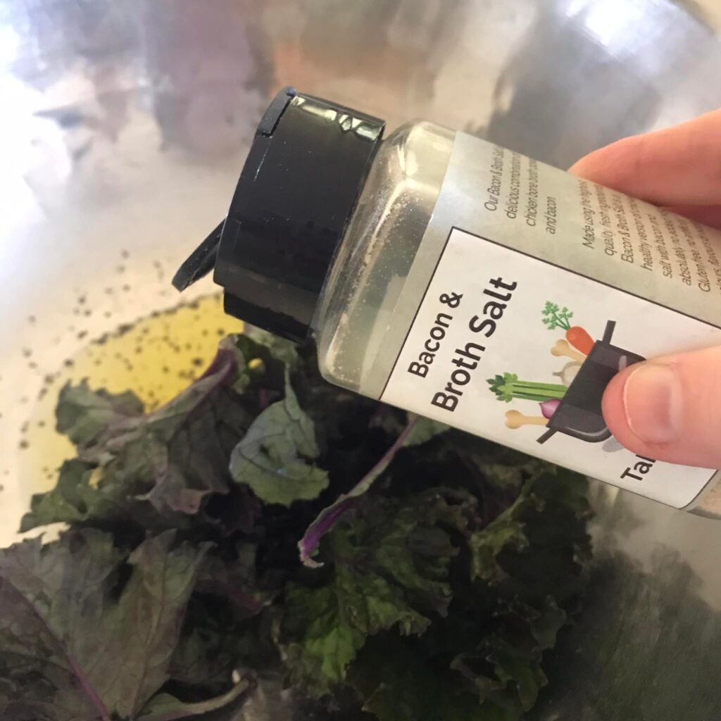 How to make kale chips 